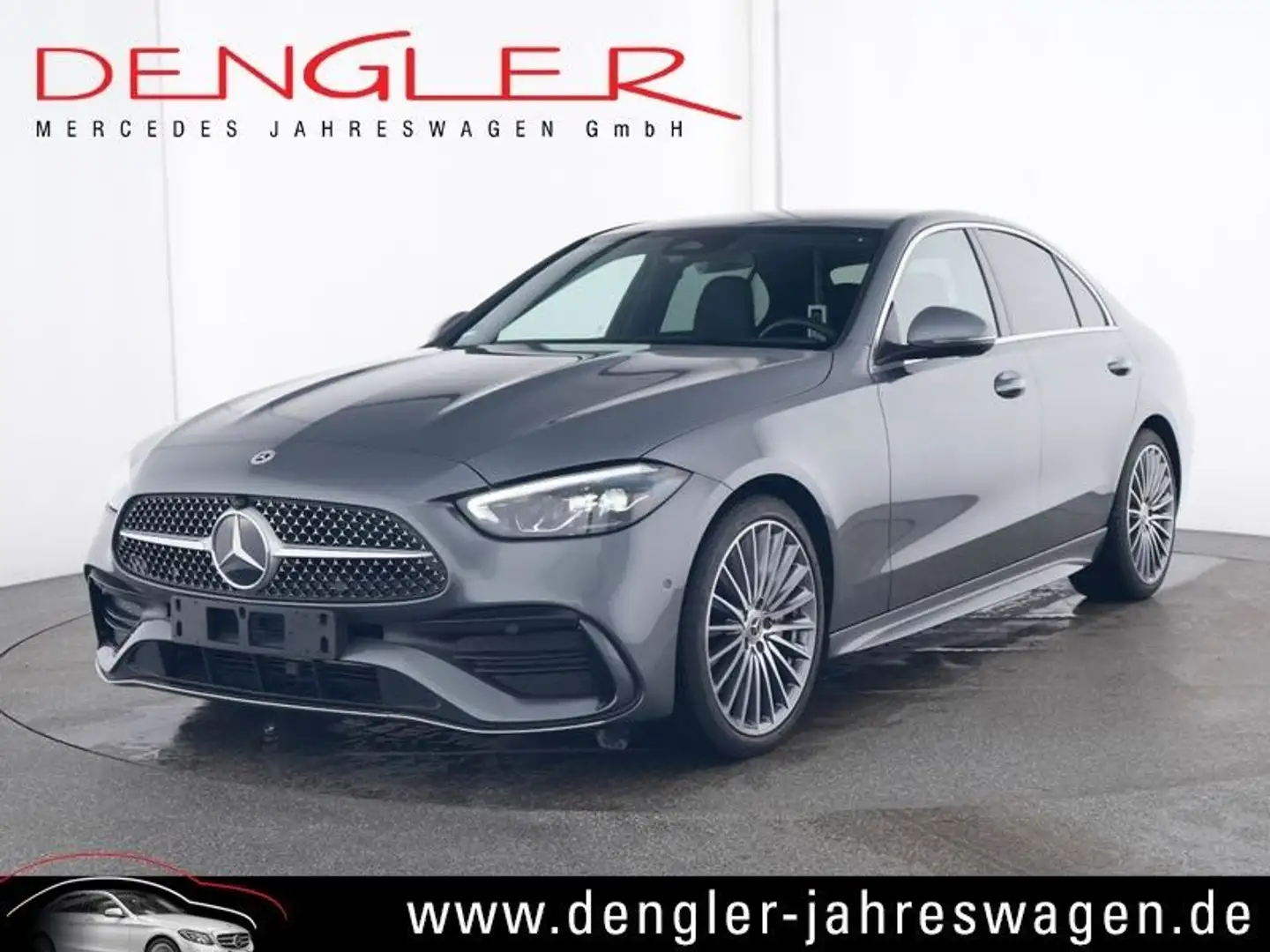 Mercedes-Benz C 180 MBUX*AMBIENTE*19ZOLL*LED*RFK AMG Line Gris - 1