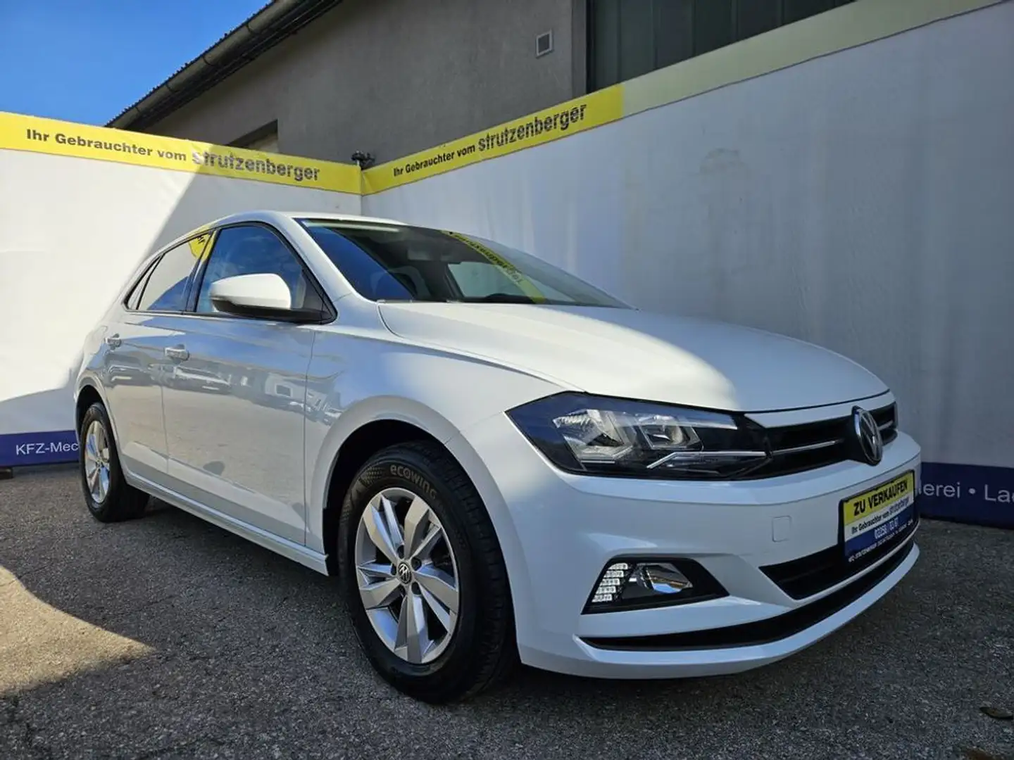 Volkswagen Polo Comfortline 1,6 TDI 95 PS APP Tempomat Weiß - 2