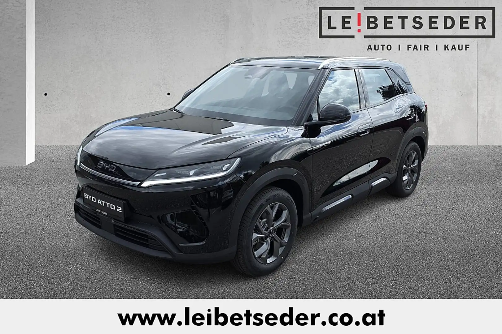 BYD Atto 2 Atto2 45,12 kWh Active Österreich Paket Schwarz - 1