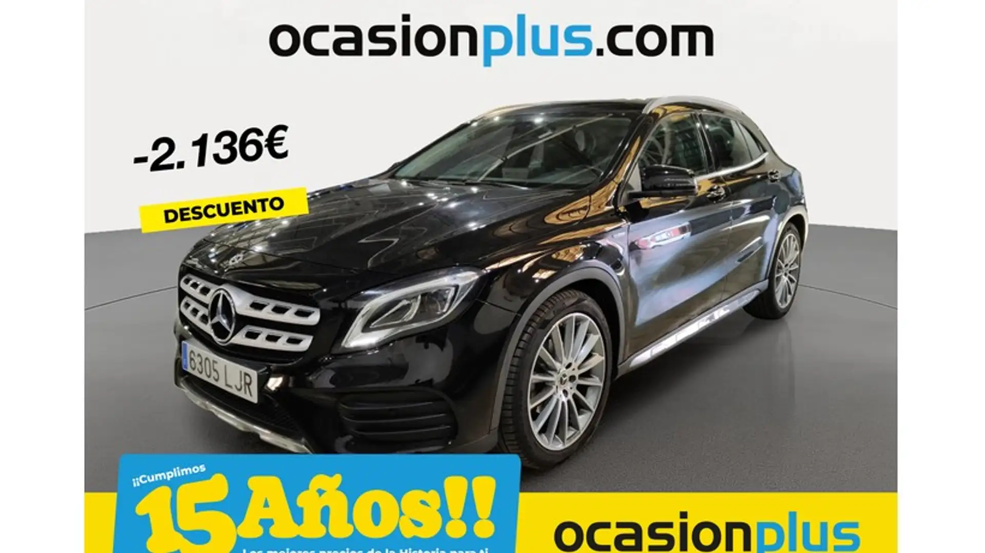 Mercedes-Benz GLA 180 7G-DCT Zwart - 1