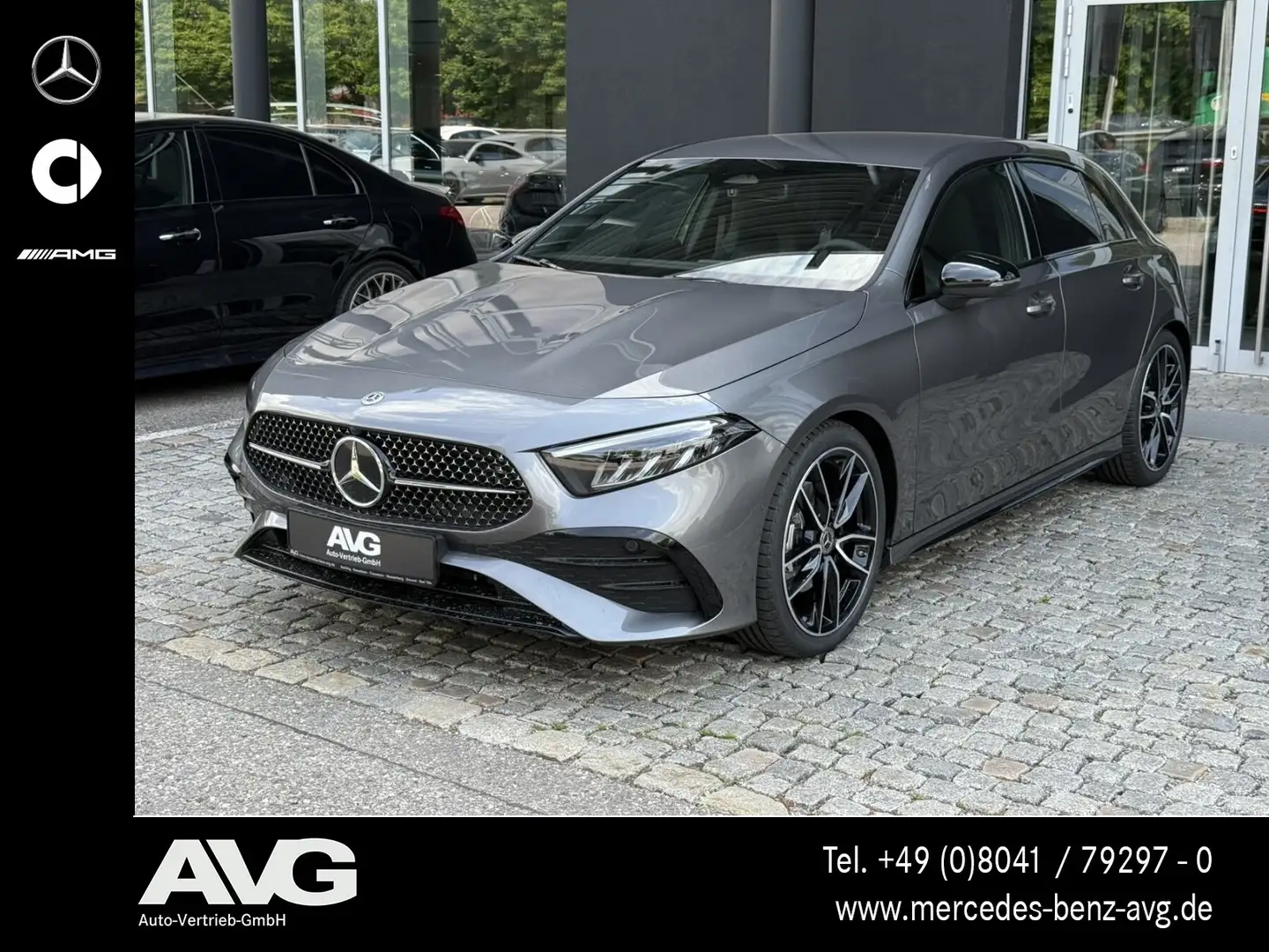 Mercedes-Benz A 200 A 200 AMG Special Edition LED Sound Park Night Gris - 1