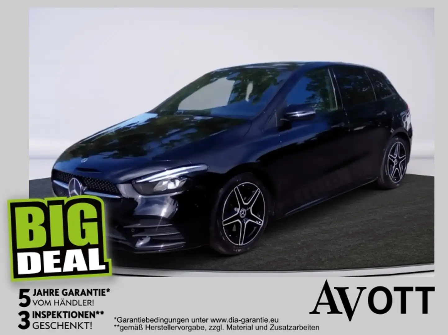 Mercedes-Benz B 180 AMG-Line Schwarz - 1