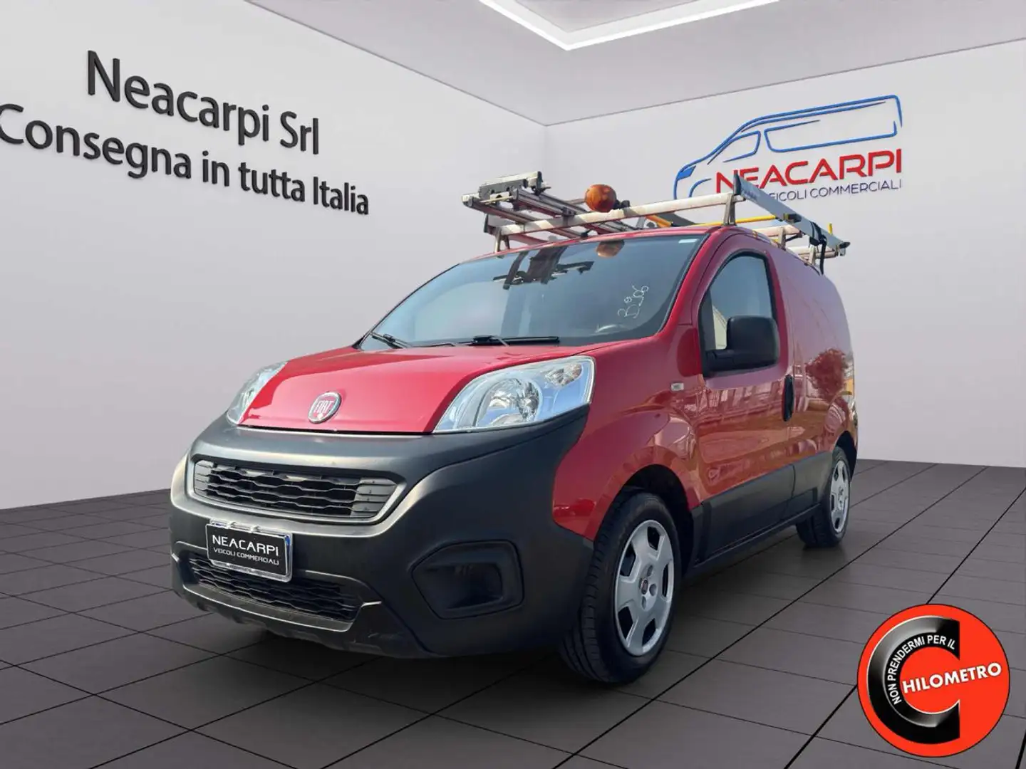 Fiat Fiorino 1.3 MJT 95CV-OFFICINA MOBILE EX TELECOM-E6B- Rosso - 1