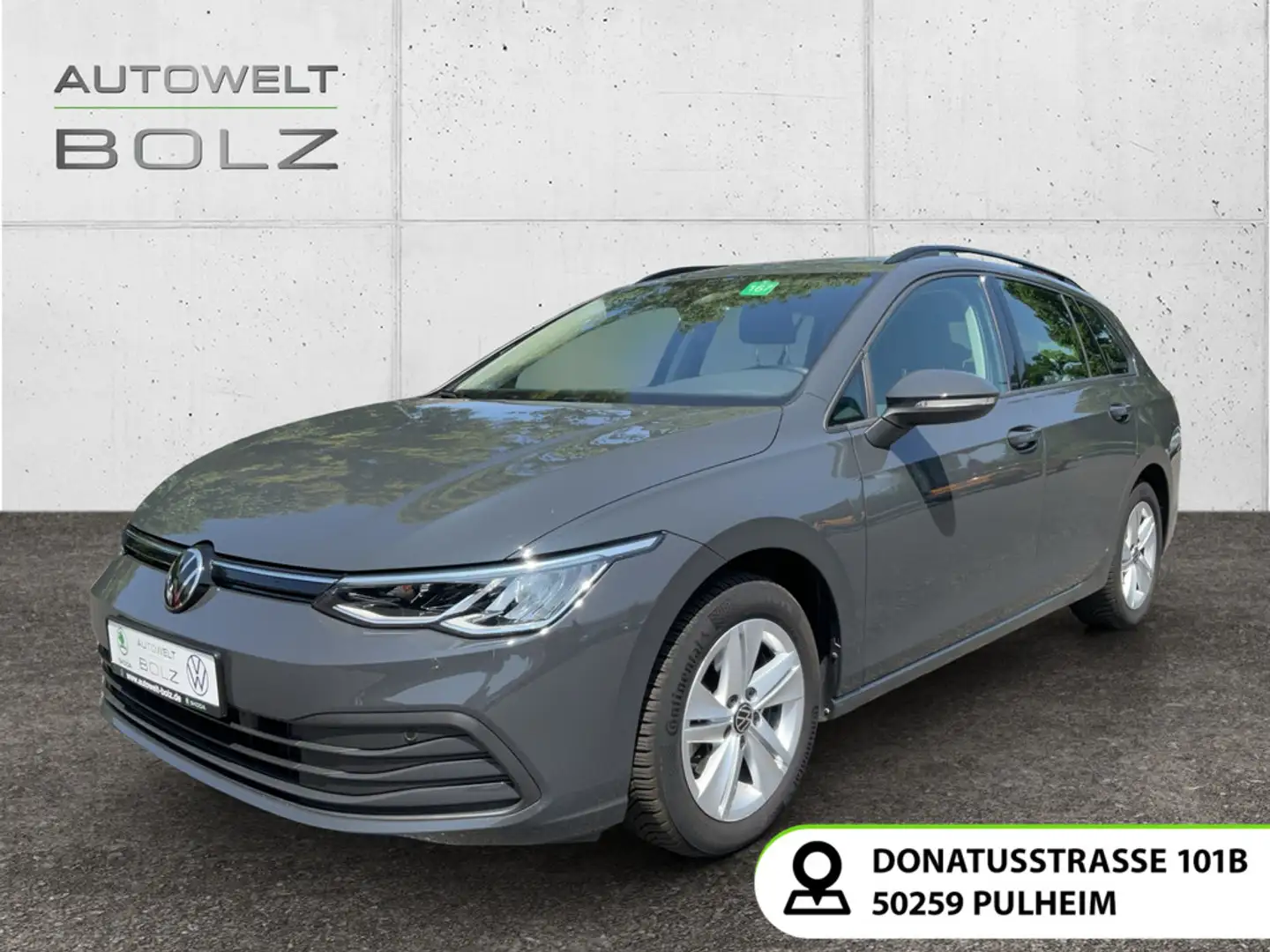 Volkswagen Golf VIII 1.5 TSI Navi DigiCock LED ACC SHZ Appl Grau - 1