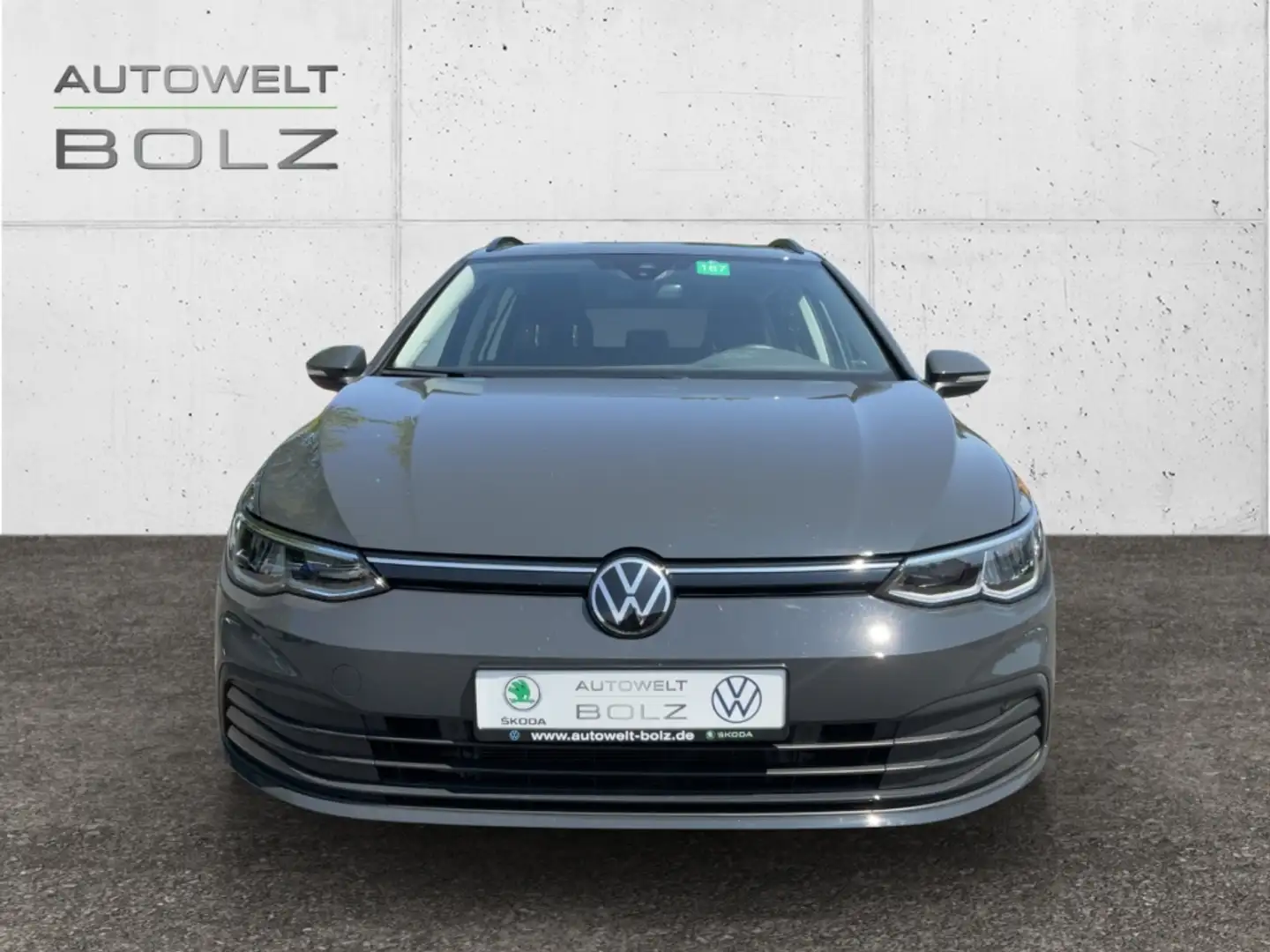 Volkswagen Golf VIII 1.5 TSI Navi DigiCock LED ACC SHZ Apple CarPl Gris - 2