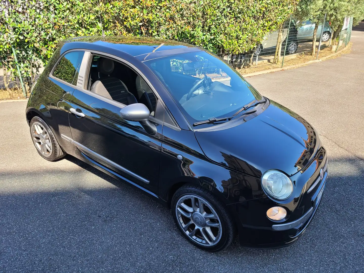 Fiat 500 3295556033*1.2BENZINA*BY DIESEL* 69cv*NEOPATENTATI Schwarz - 1