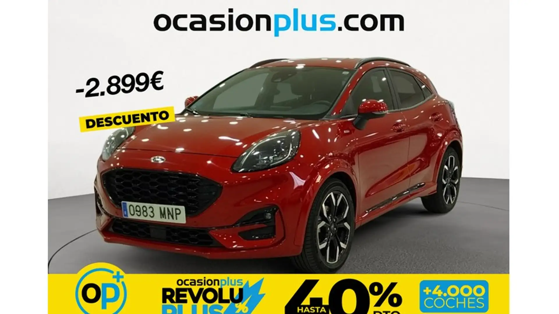 Ford Puma 1.0 EcoBoost MHEV ST-Line X 125 Rot - 1