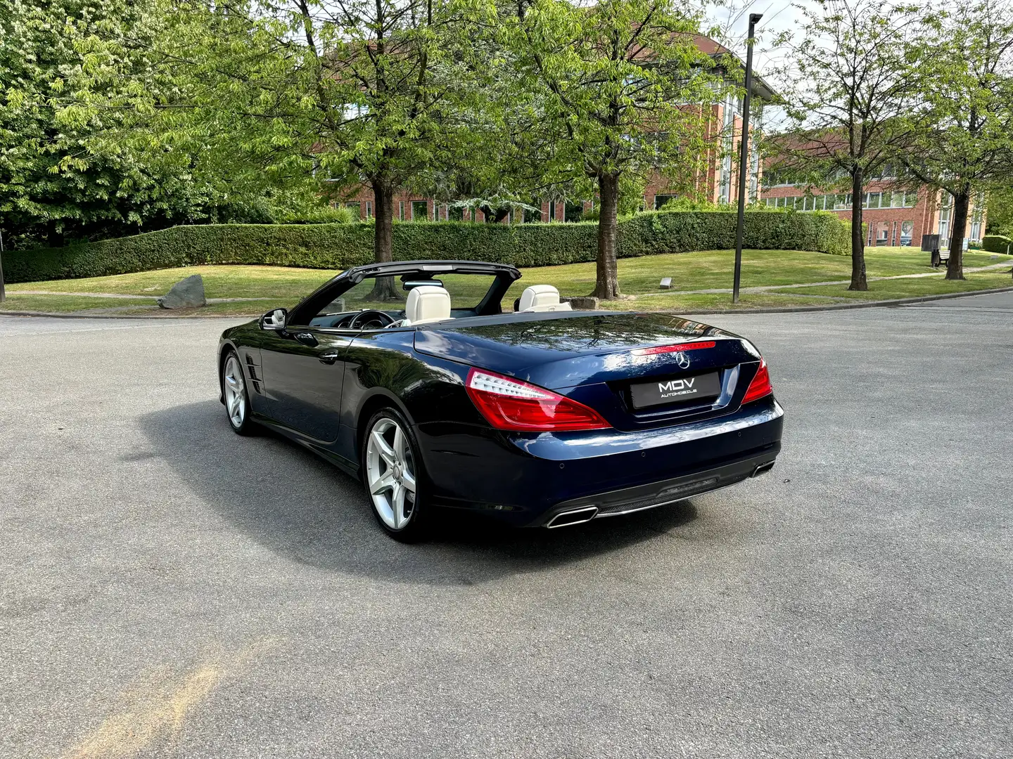Mercedes-Benz SL 350 Roadster Pack AMG * Full Options / Full History * Bleu - 2