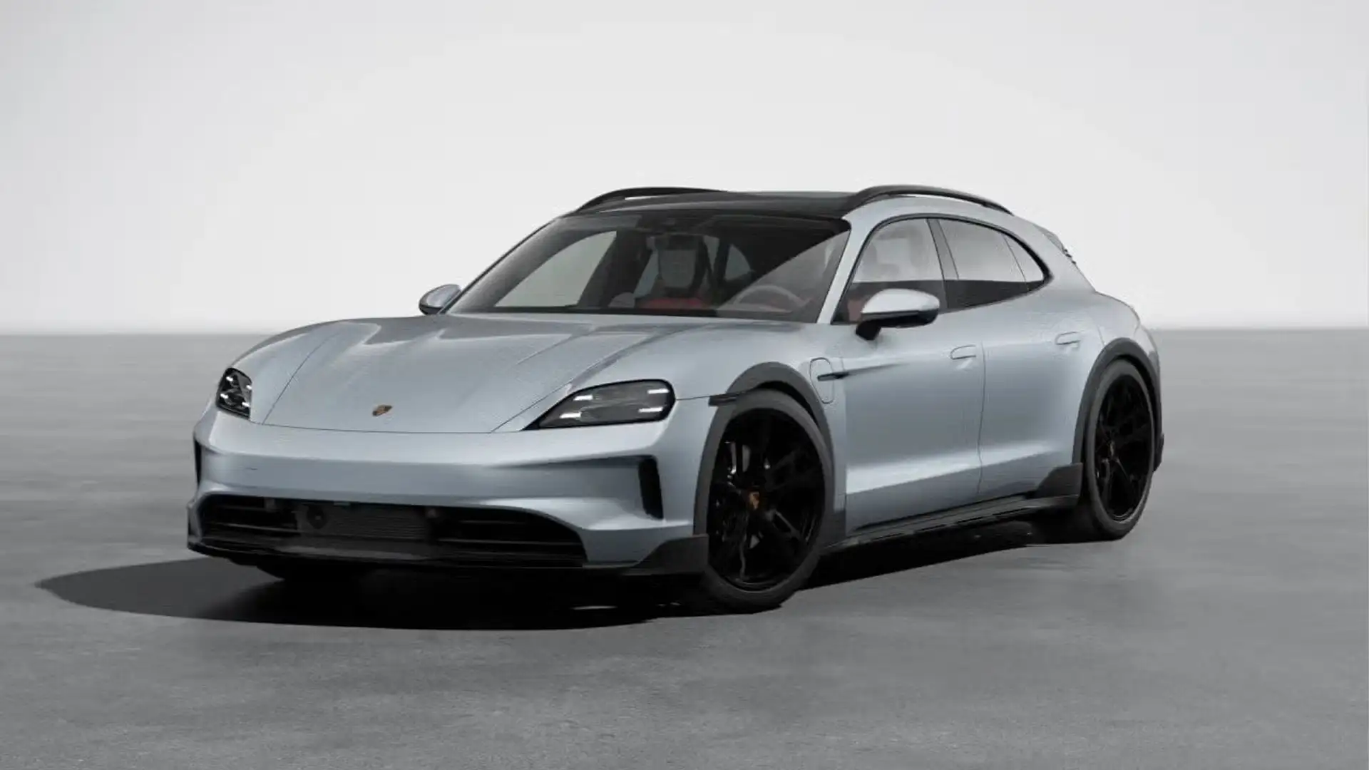 Porsche Taycan 4 Cross Turismo Grijs - 1