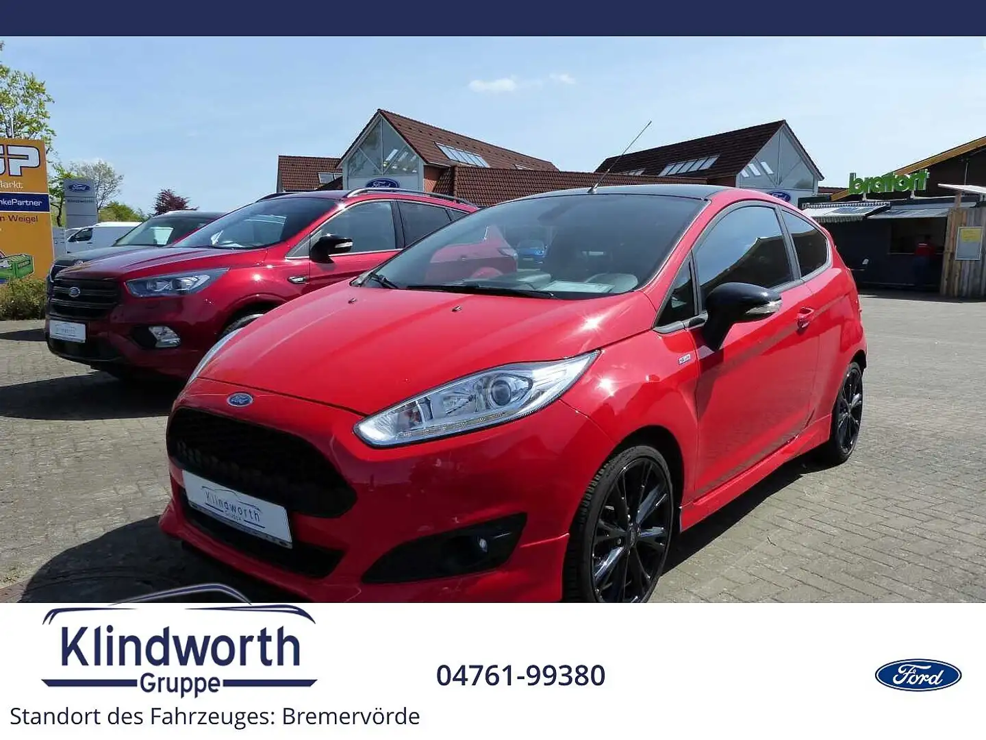 Ford Fiesta ST-Line 1.0 EcoBoost Navi,Winter-P.,Klima Rouge - 1