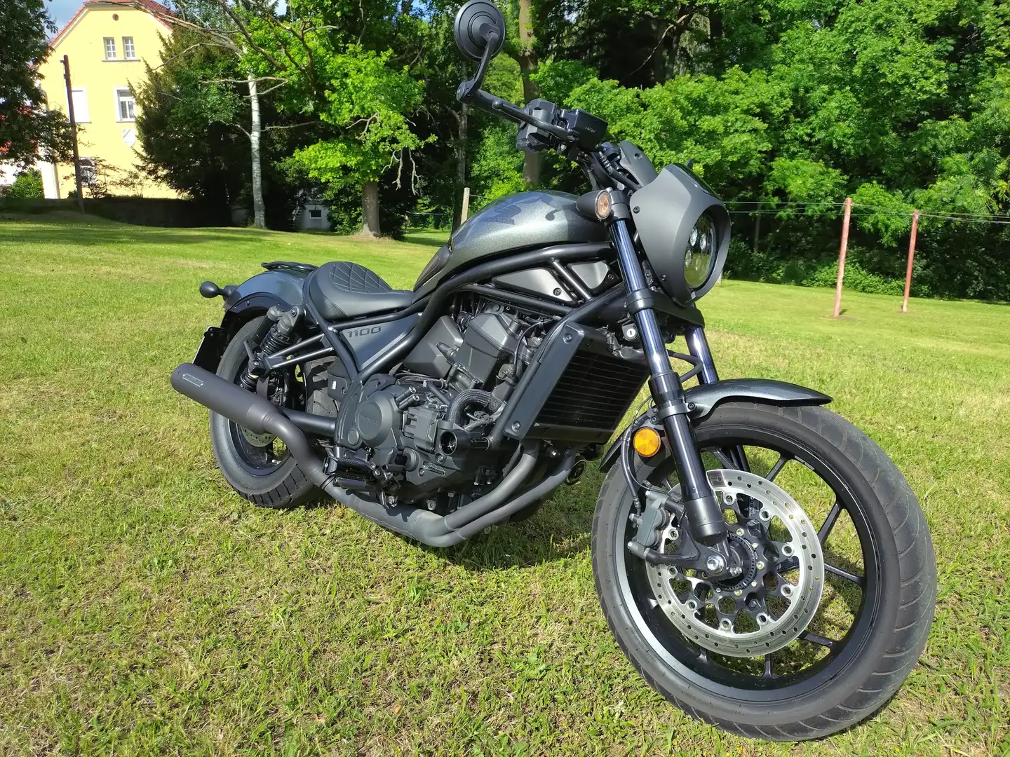 Honda CMX 1100 DCT Automatik 2024 / Miller-Auspuff Šedá - 1
