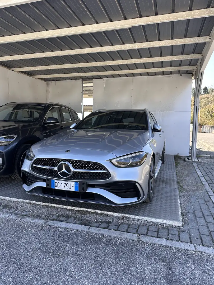 Mercedes-Benz C 220 SW d mhev Premium auto Argento - 1