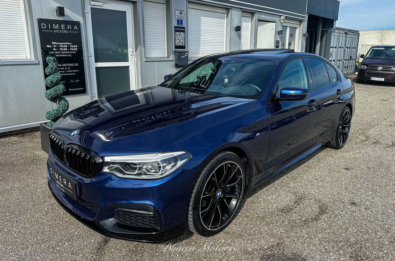 BMW 540 540i xDrive M-PERFORMANCE, LCI, ACC, SHD, H&K, LED Niebieski - 2