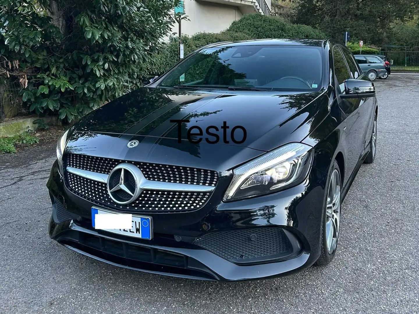 Mercedes-Benz A 160 Classe A - W176 d Premium auto my16 Nero - 1