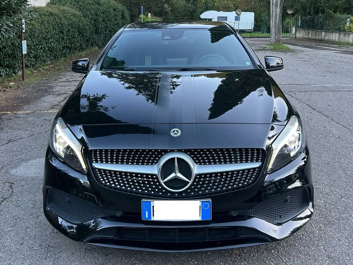 Mercedes-Benz A 160 Classe A - W176 d Premium auto my16 Nero - 2