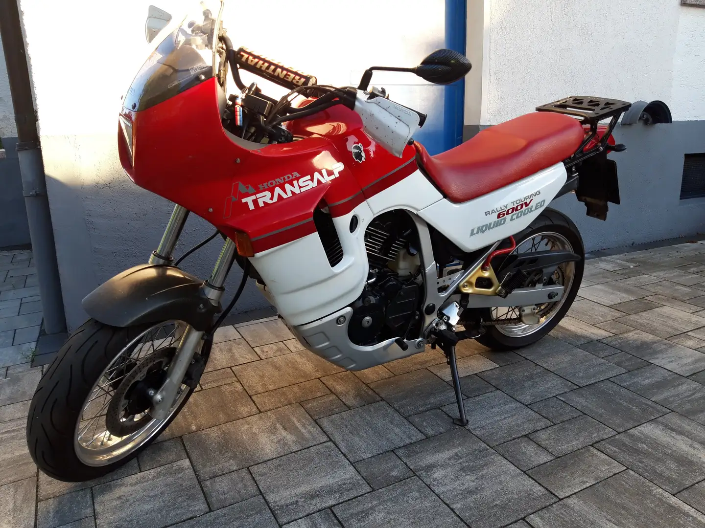 Honda Transalp Supermoto Roşu - 1