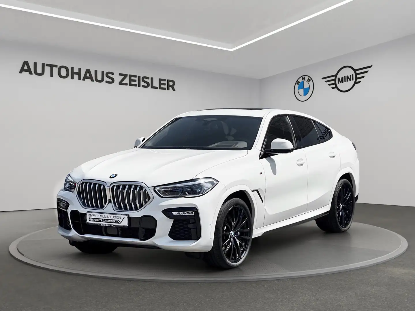 BMW X6 xDrive30d M SPORTPAKET Komfortsitze PanoDach AHK Blanc - 1