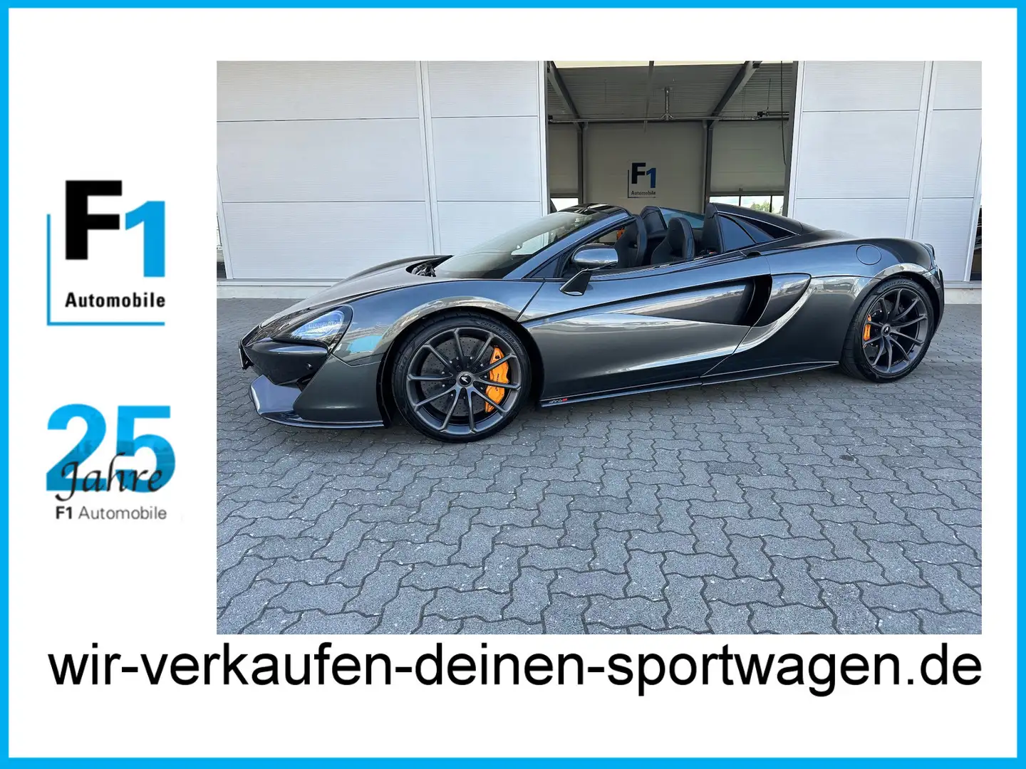 McLaren 570S Spider Ceramic Memory Lift Camera LM-10 Spoke Gris - 1