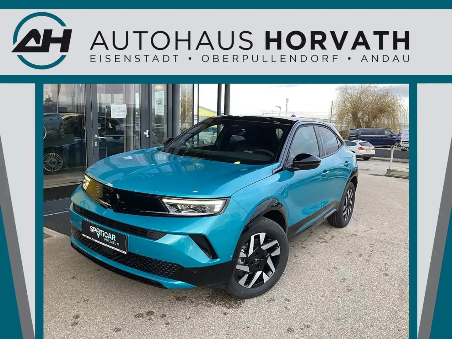 Opel Mokka 1,2 Direct Injection Turbo mHEV Aut. GS Grün - 1