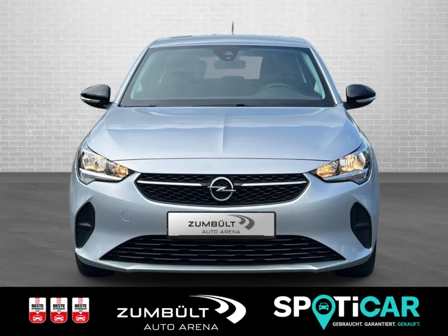 Opel Corsa Edition 1.2 +Allwetter SHZ Kamera CarPlay DAB LMFe Silber - 2
