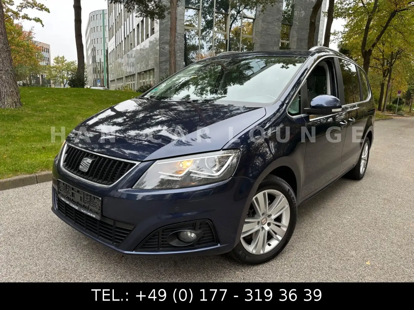SEAT Alhambra 2.0  FSI Style*AUTOMATIK*NAVI*XENON*PDC Blau - 2