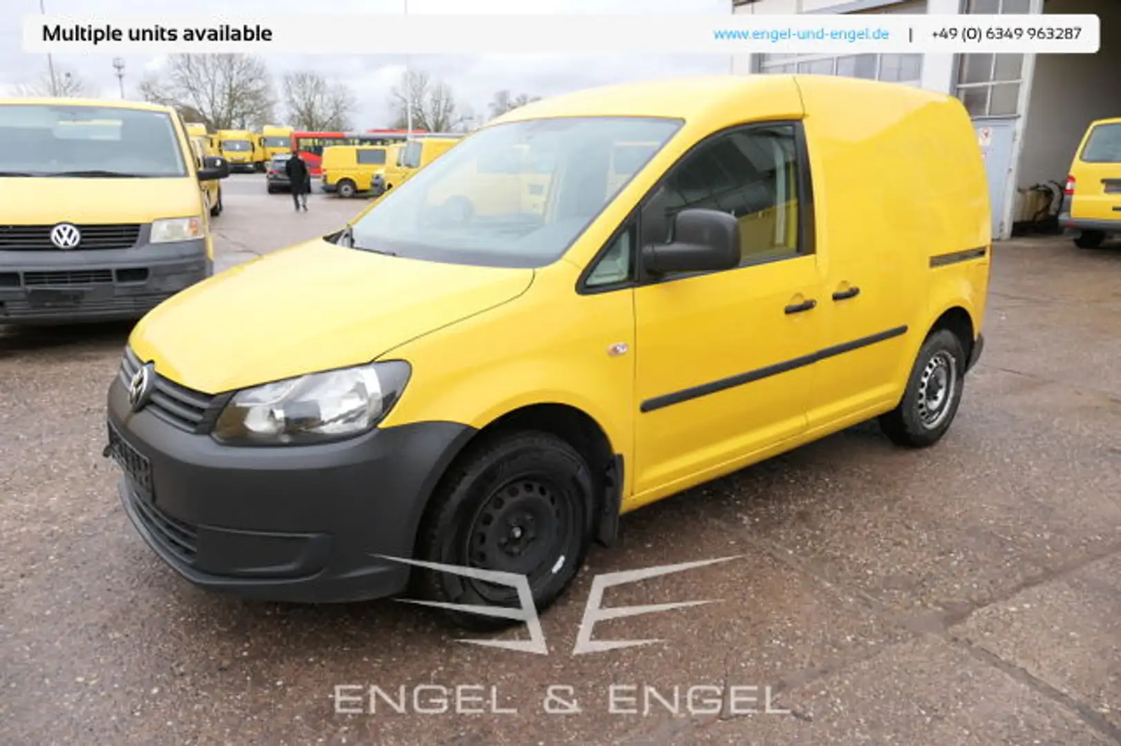 Volkswagen Caddy 2.0 TDI EURO-5 PARKTRONIK 6-GANG Gelb - 1