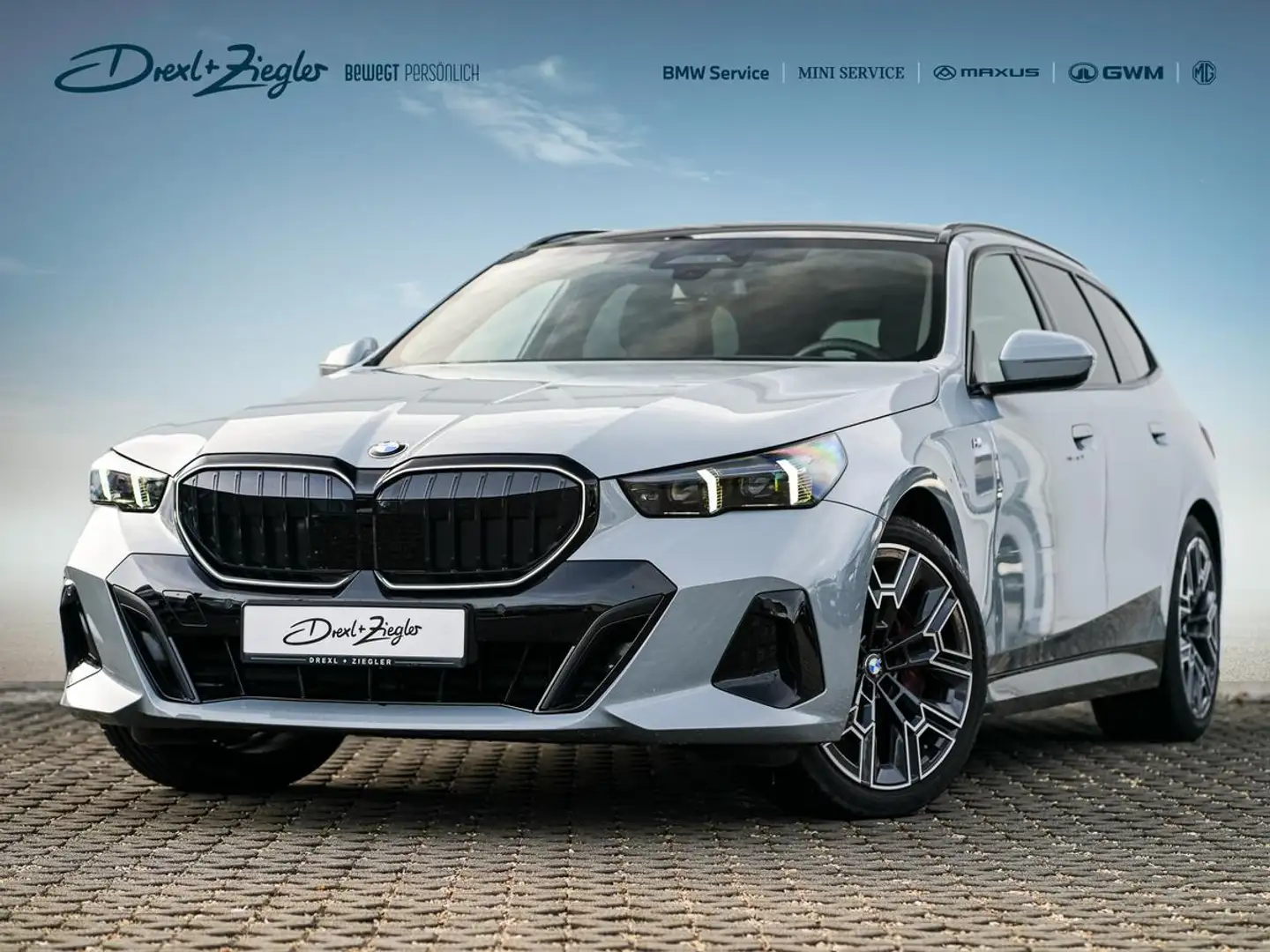 BMW 540 d xDrive Tour M-Sport PRO StdHz PANO Sitzlüft Grau - 1