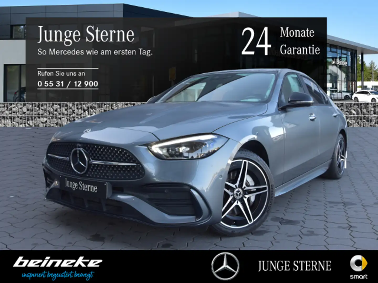 Mercedes-Benz C 300 C 300 e AMG Night MBUX Digital Light Distr. Pano Grau - 1