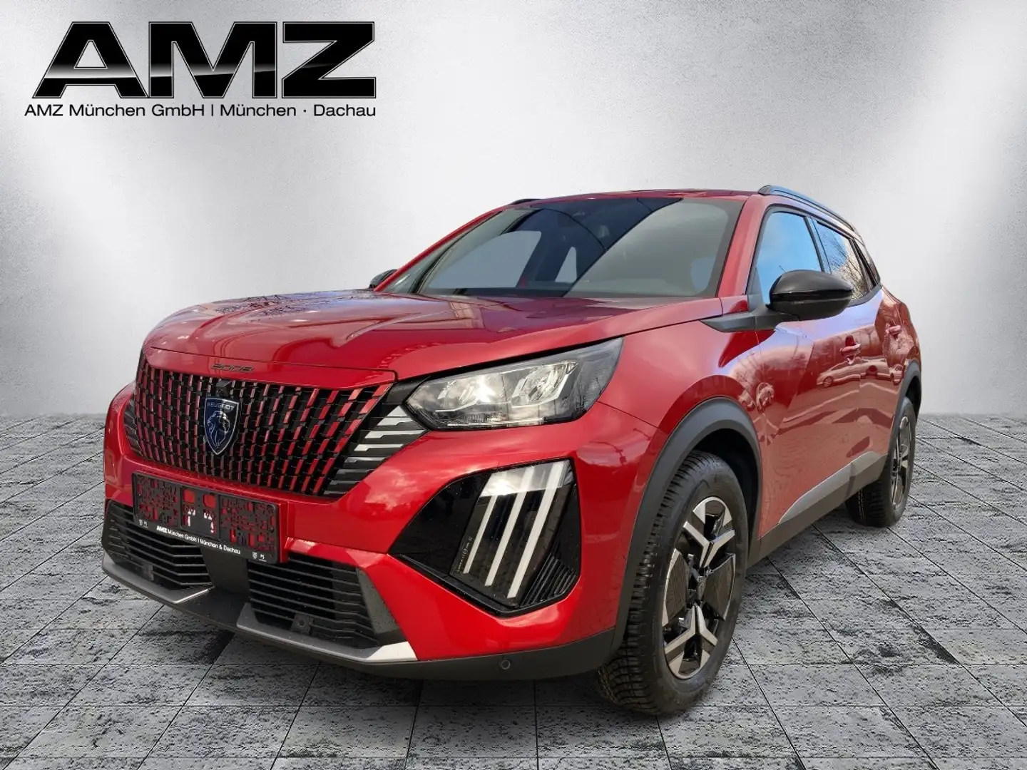 Peugeot 2008 1.2 PureTech 100 Allure Navi Kamera360 ACC Rood - 2