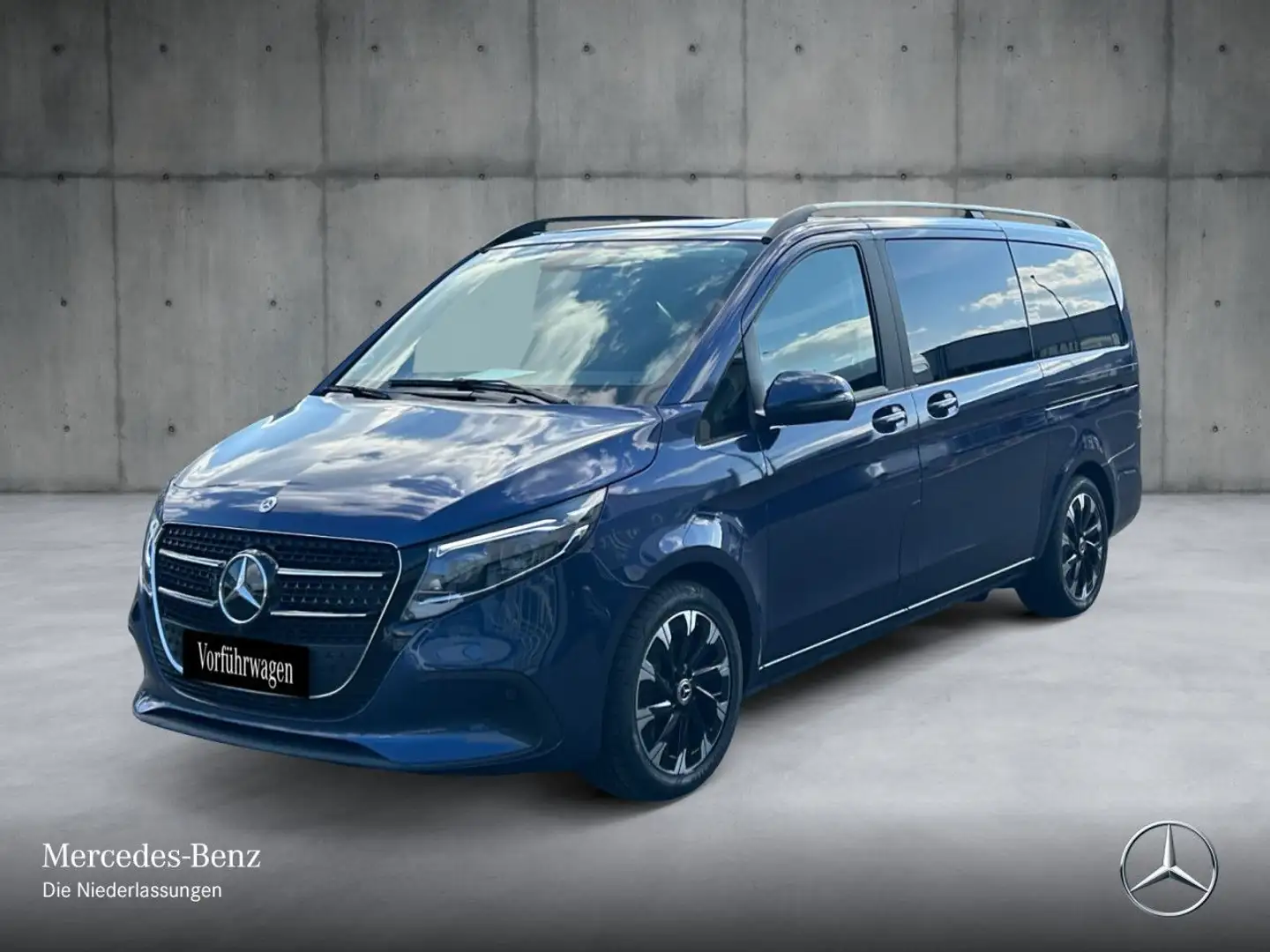 Mercedes-Benz V 250 d STYLE+9G+DIS+Klima+SitzHZ Blau - 2
