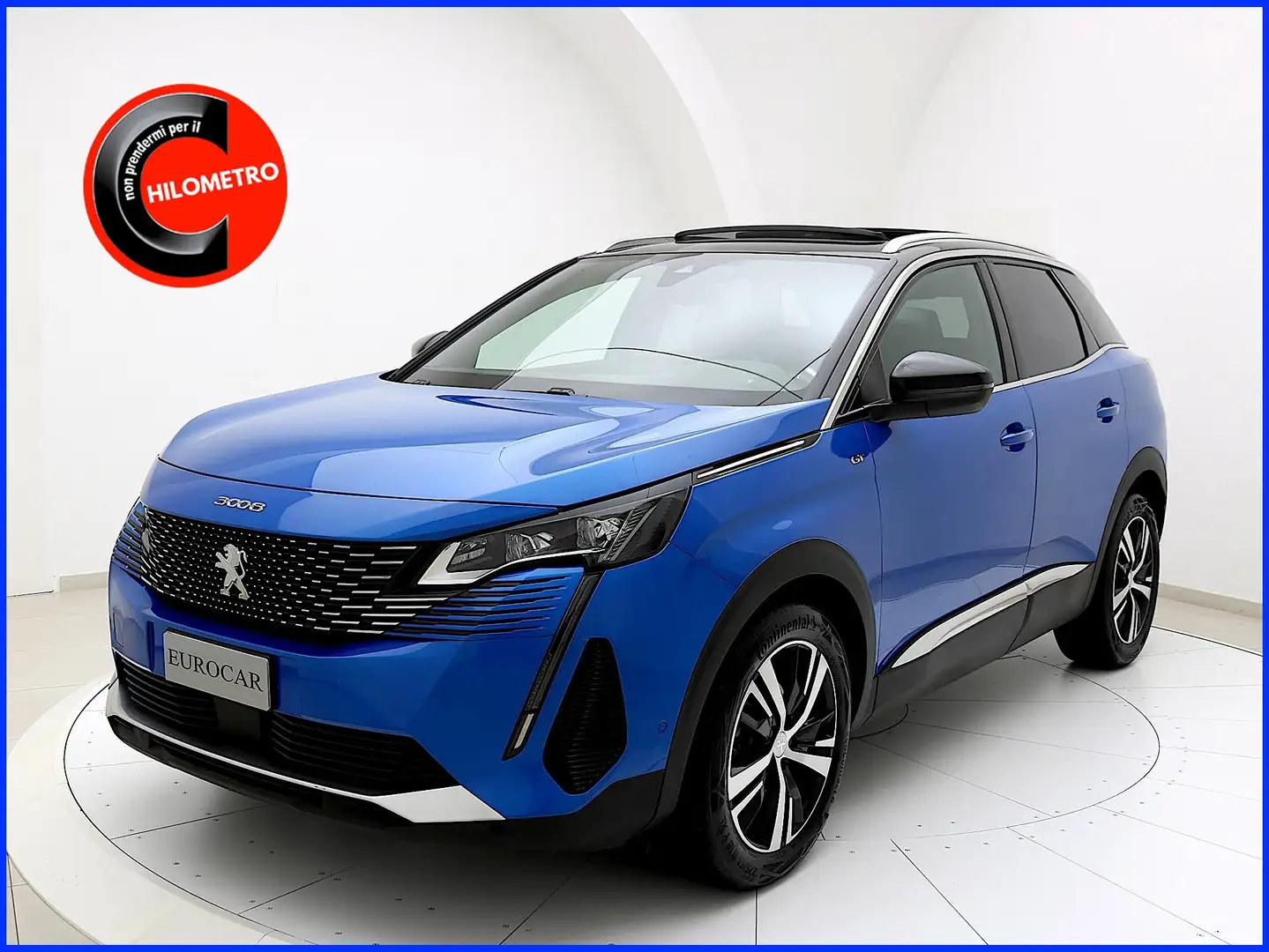 Peugeot 3008 1.5 BlueHDi 130CV EAT8 GT MY22✔️TETTO APRIBILE Blu/Azzurro - 1
