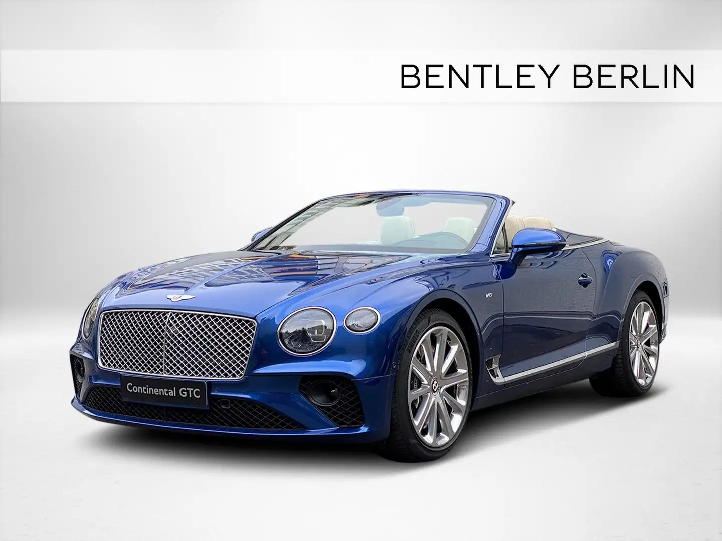 Bentley Continental GTC V8 -NP:284T€ -BENTLEY BERLIN- Blau - 1