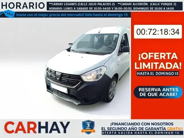 Dacia Dokker COMBI AMBIANCE 1.6 75kW (102CV) GLP N1