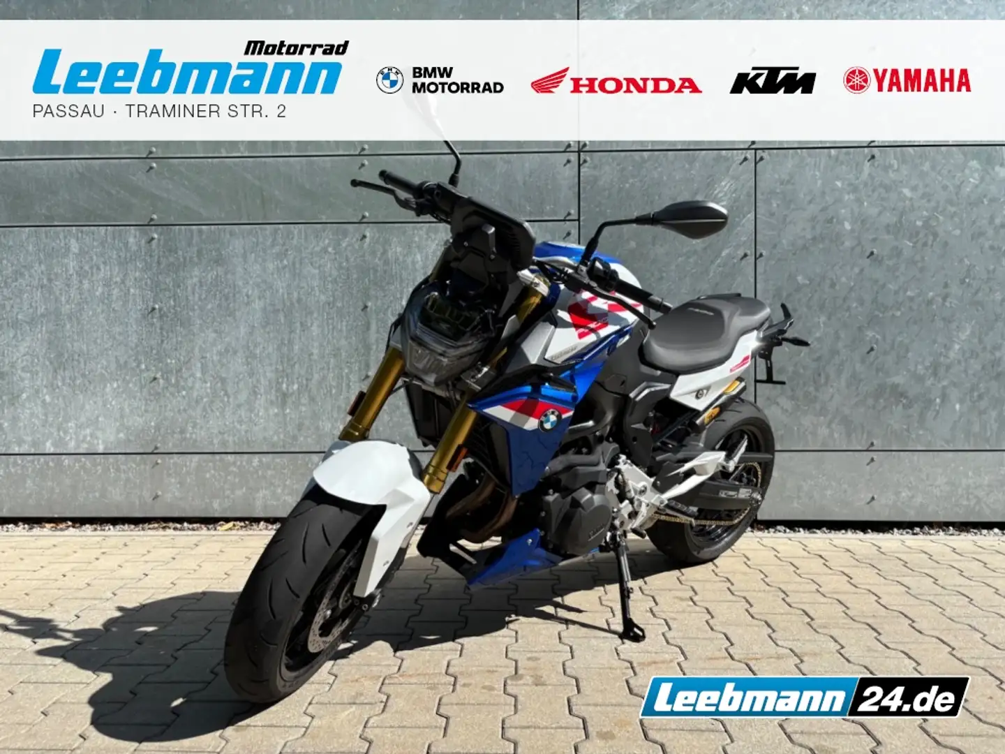 BMW F 900 R Sport kurzer Kennzeichenhalter Blanc - 1