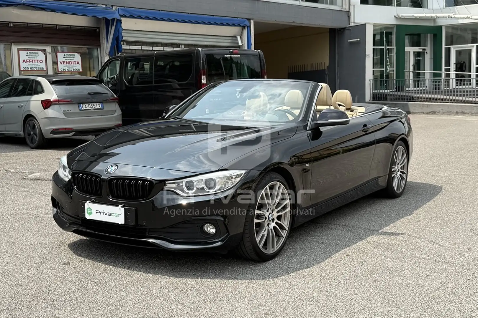 BMW 420 420d Cabrio M Sport Nero - 1