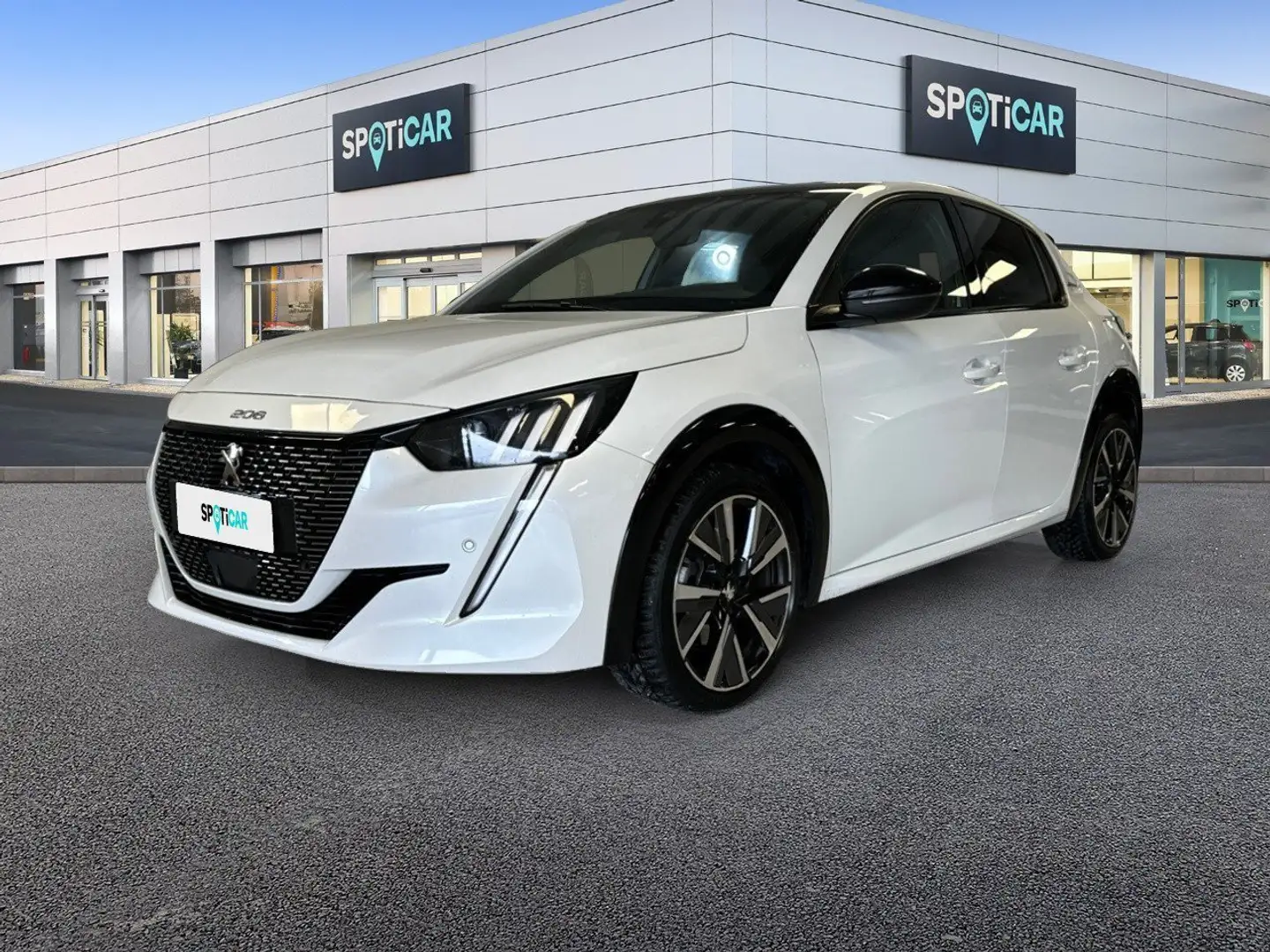 Peugeot 208 GT Line PureTech 100 EAT8 S/S auto Blanc - 1