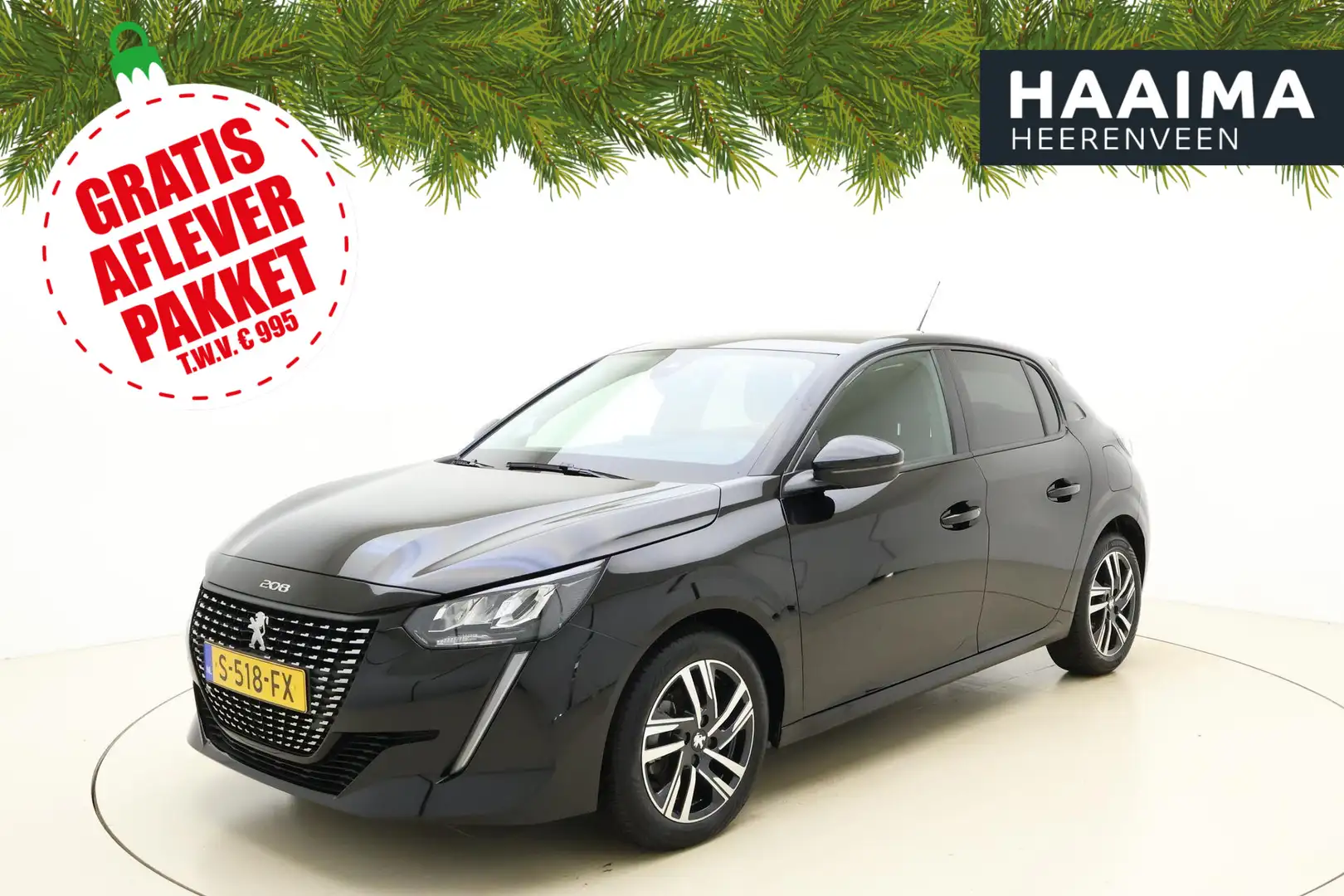 Peugeot 208 1.2 PureTech Allure Pack 100 PK | Handgeschakeld | Noir - 1