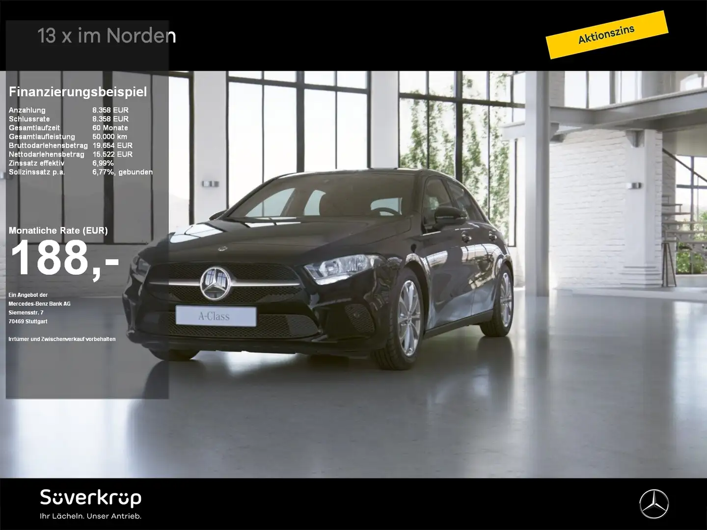 Mercedes-Benz A 250 e Kompaktlimousine SPUR SHZ Schwarz - 1