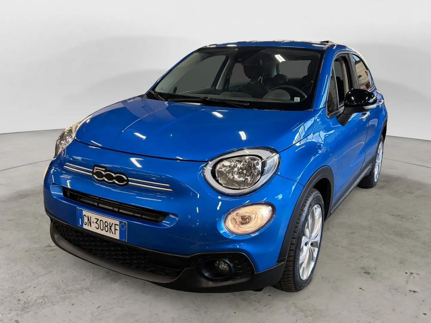 Fiat 500X 500X 2022 1.0 t3 Cult 120cv Azul - 1