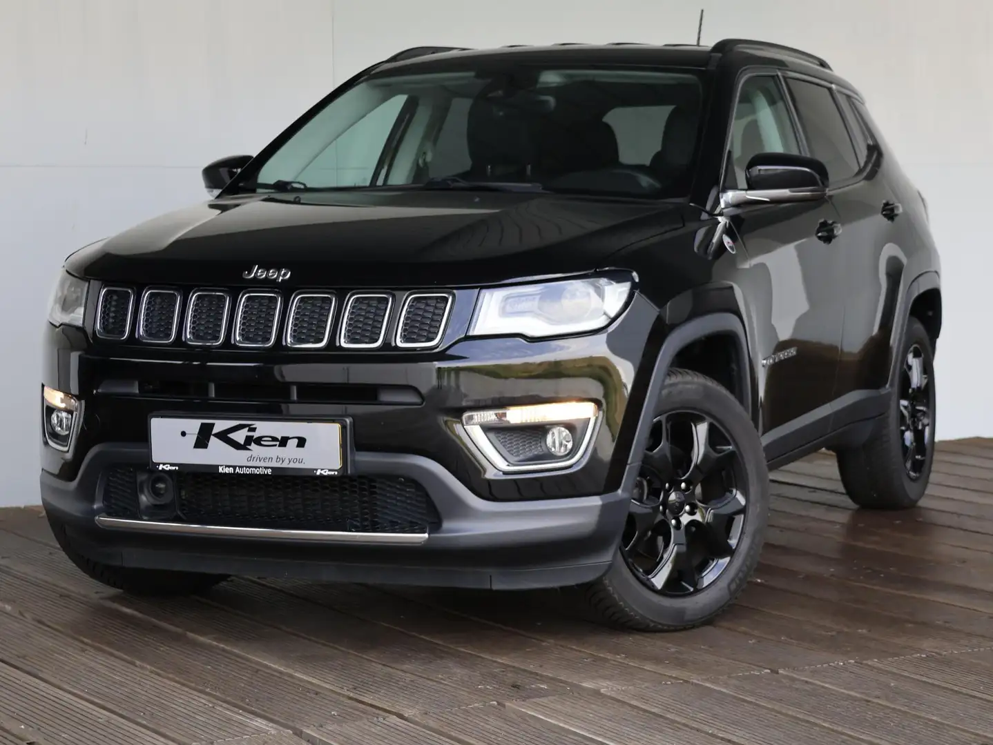 Jeep Compass 1.4 MultiAir Opening Edition 4x4 | Automaat | Navi Zwart - 2