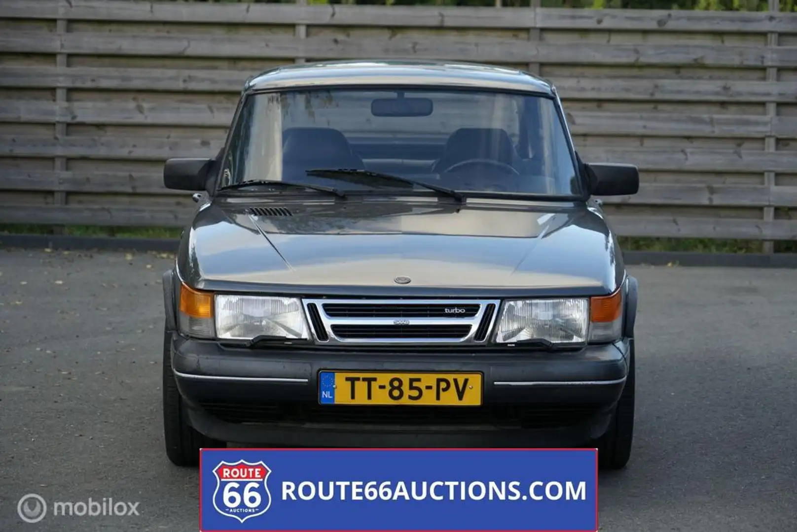 Saab 900 TURBO Coupé | 1989 | Route 66 Auctions Zwart - 1