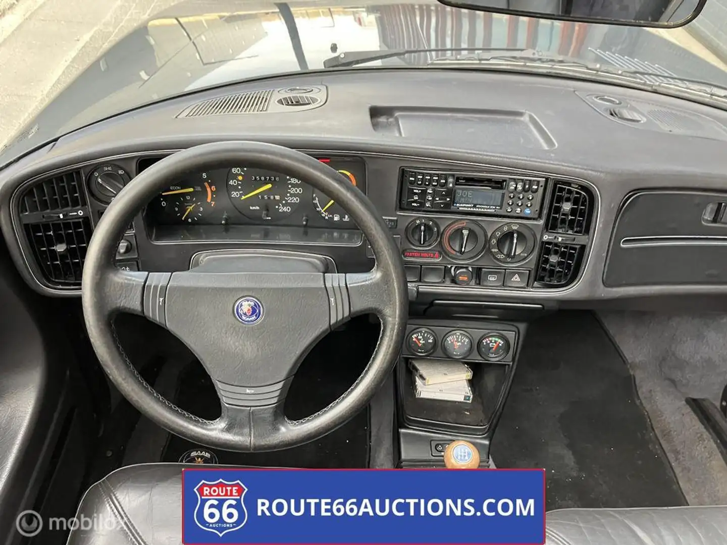 Saab 900 TURBO Coupé | 1989 | Route 66 Auctions Zwart - 2
