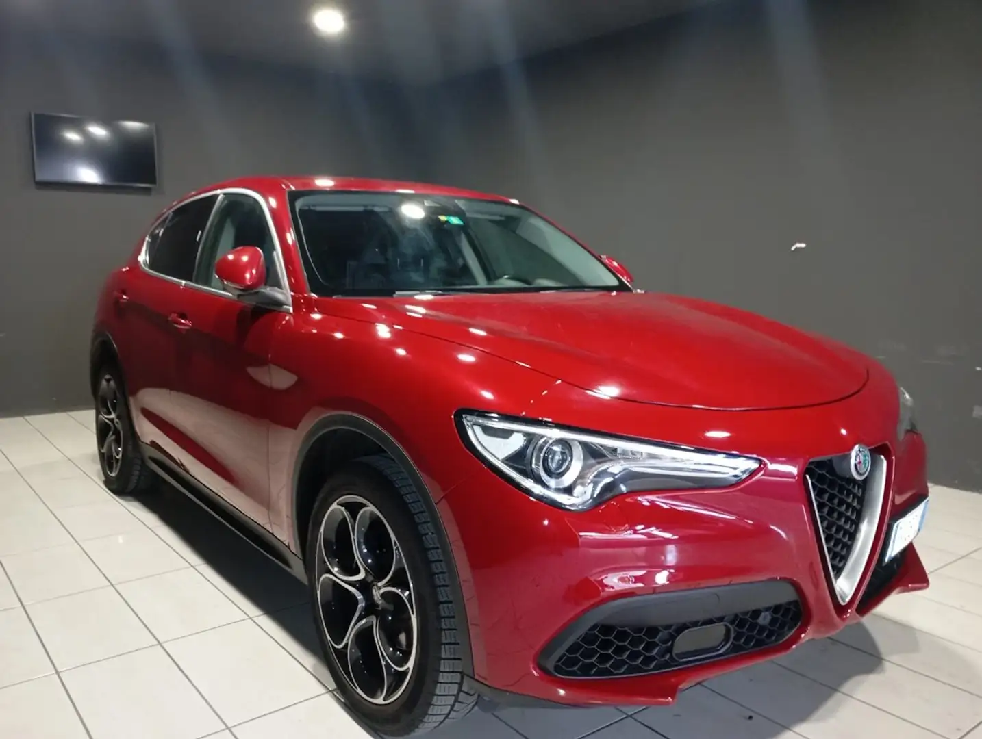 Alfa Romeo Stelvio Stelvio 2.0 t Super Q4 280cv auto Rood - 1