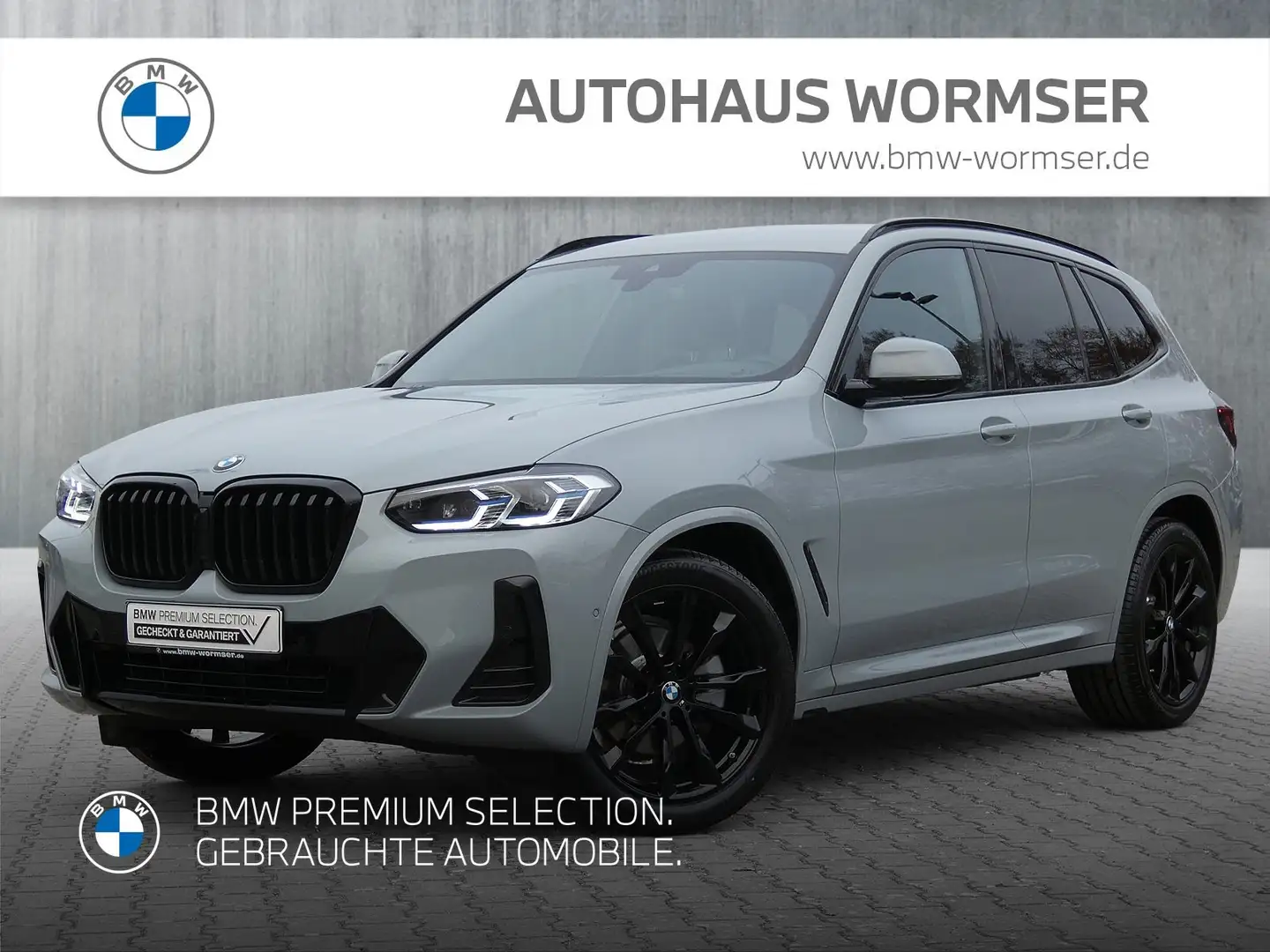 BMW X3 xDrive20d ZA M Sportpaket Head-Up HiFi DAB Grau - 1