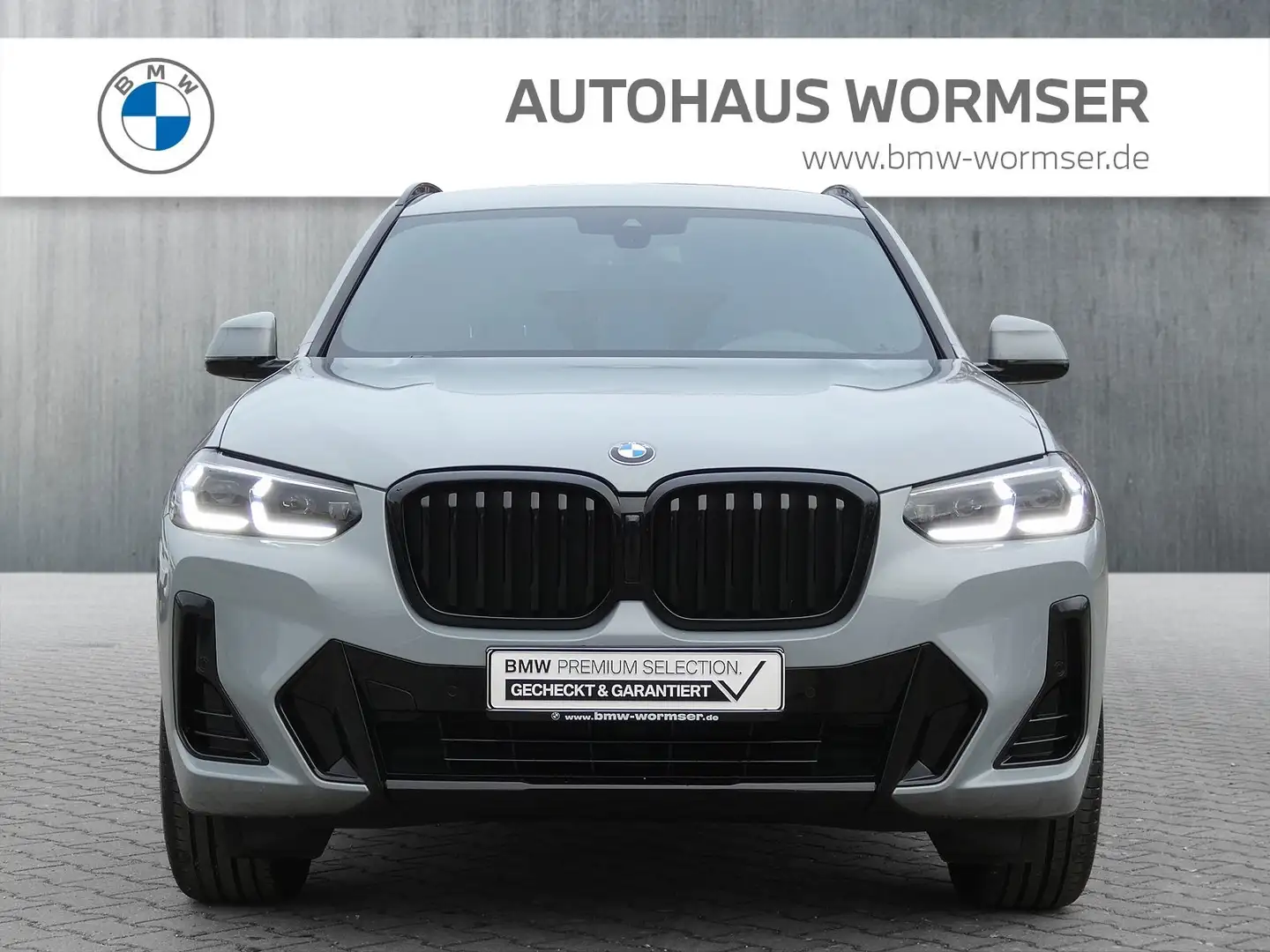 BMW X3 xDrive20d ZA M Sportpaket Head-Up HiFi DAB Gris - 2