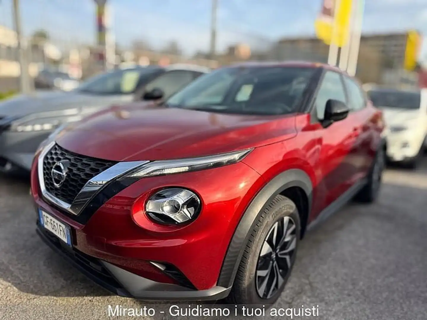 Nissan Juke 2ª serie Juke 1.0 DIG-T 117 CV Acenta Rosso - 2