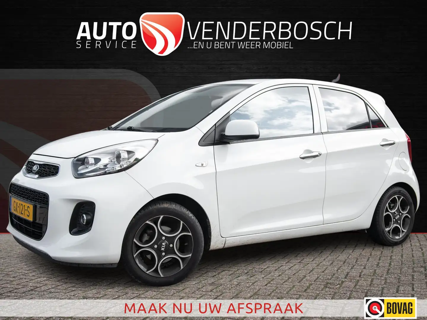 Kia Picanto 1.2 CVVT First Edition 86pk | Cruise | Clima Wit - 1