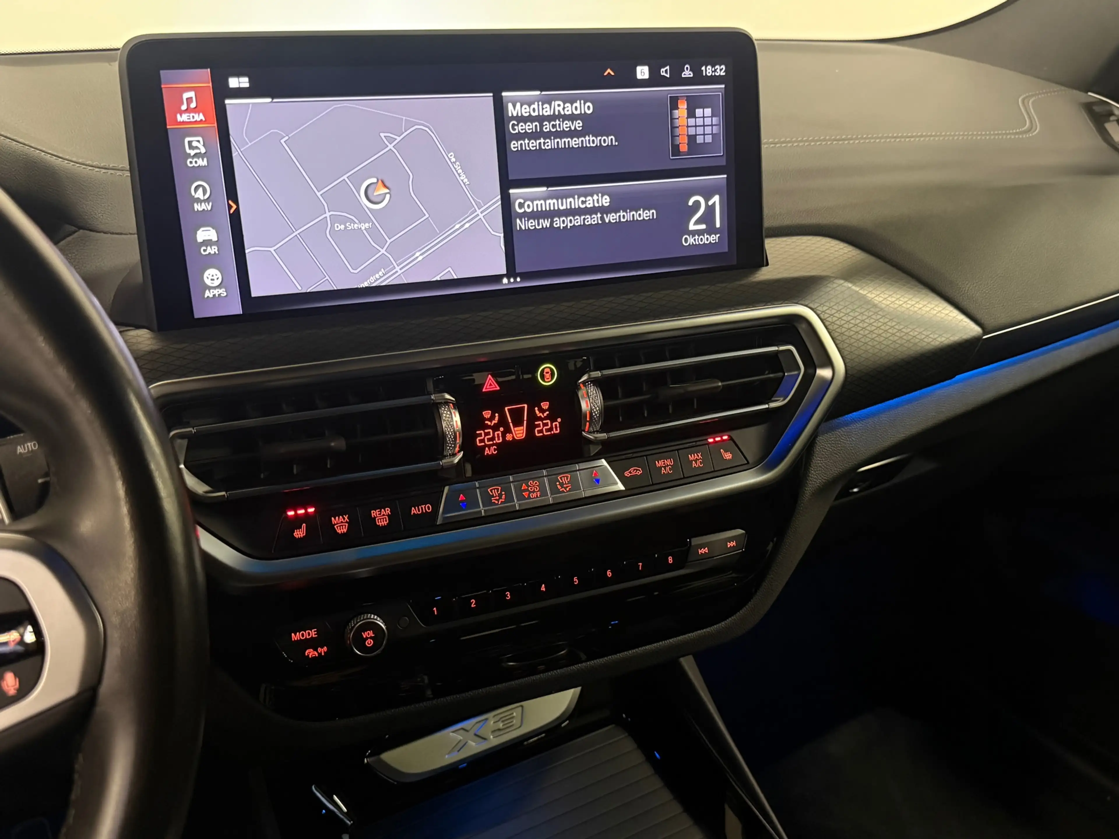 BMW X3 XDrive30e High Executive M Sport Pano Leder Headup — photo 24