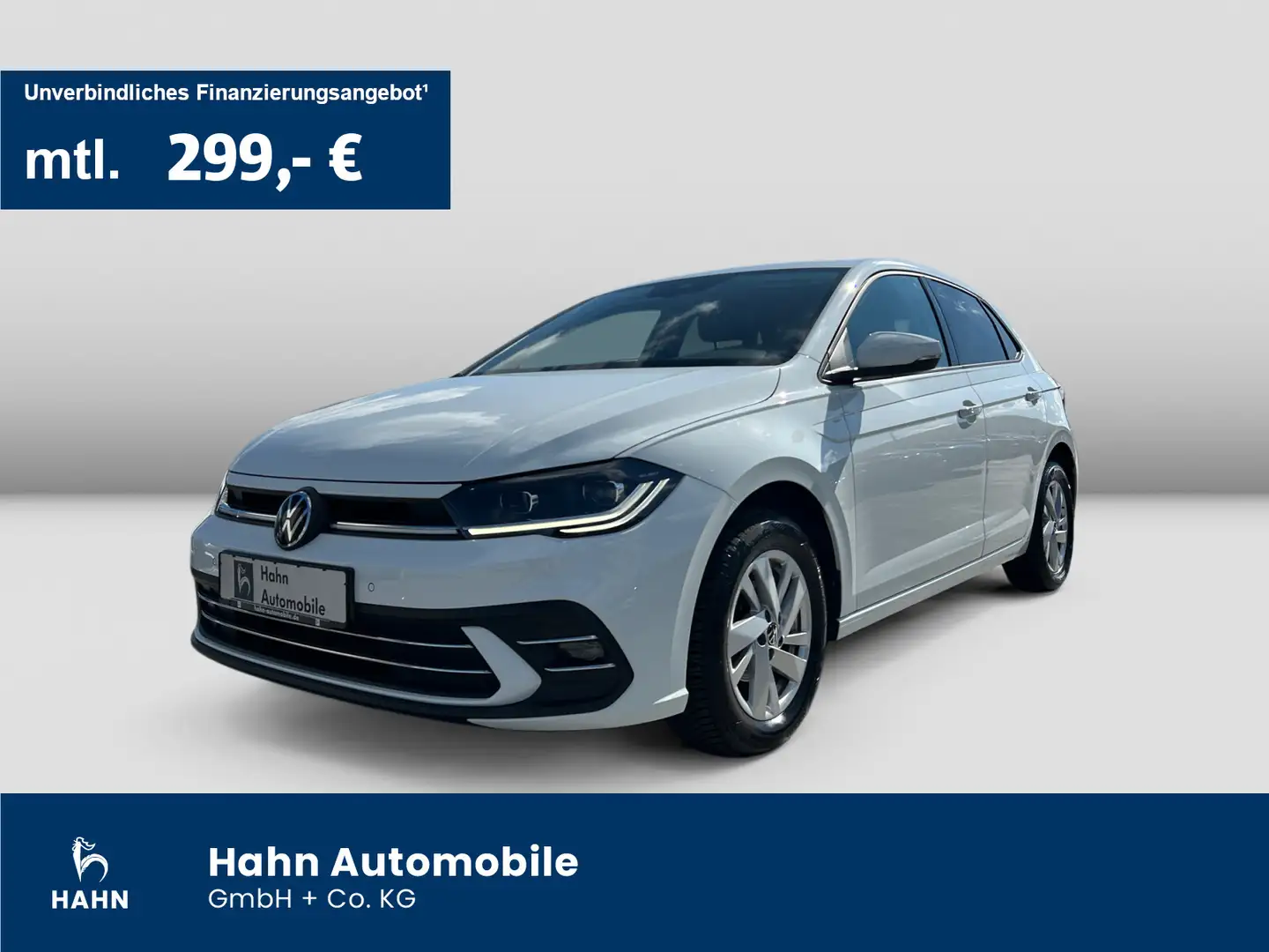 Volkswagen Polo 1.0TSI Style Matrix Beats APP CAM Sitzh PDC Weiß - 1
