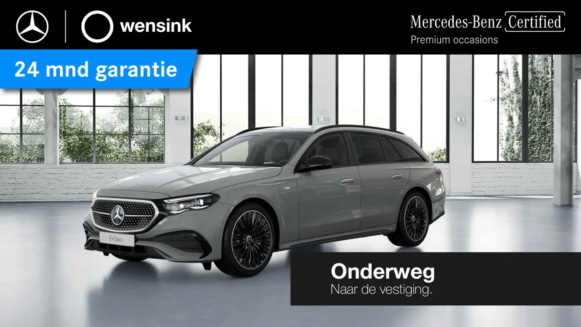 Mercedes-Benz E 300 Estate e AMG Line | Superscreen | Premium plus | L Grijs - 1